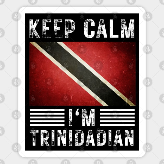 Keep Calm I'm Trinidadian Magnet by footballomatic